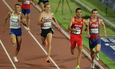 Final dos 5.000m dos Jogos Pan-Americanos Santiago-203, com a presença de Altobeli da Silva