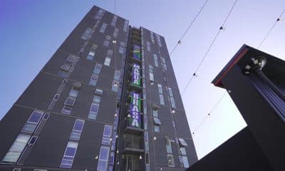 Na imagem, prédio que alojará o Time Brasil em Santiago, com Beisebol e mais duas modalidades já ocupando o local.