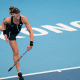 Bia Haddad Maia sacando no WTA 250 de Hong Kong, Aberto de Cincinnati, onde assistir, Donna Vekić