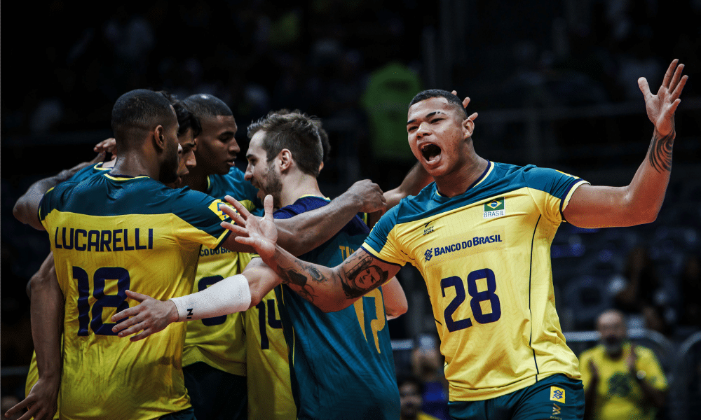 Brasil x Cuba — Pré-Olímpico de vôlei masculino