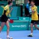 Bruna Takahashi e Vitor Ishiy na final das duplas mistas dos Jogos Pan-Americanos de Santiago-2023