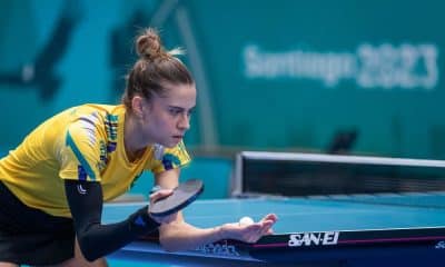 Bruna Takahashi no tênis de mesa dos Jogos Pan-Americanos de Santiago-2023