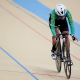 Carolina Barbosa durante disputa do ciclismo de pista dos Jogos Pan-Americanos de Santiago-2023