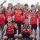 Na imagem, atletas que representaram o clube Corville no Brasileiro de atletismo sub-16.