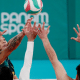 Jogos Pan-Americanos Santaigo-2023 sem desafio - lance do jogo entre Brasil e México