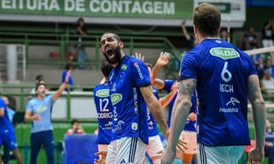 Partida entre Sada Cruzeiro e Azulim/Monte Carmelo, válido pelo Campeonato Mineiro (Reprodução/X/@sadacruzeiro)