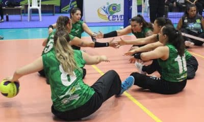 Equipe do Aspaego, de Goiás, finalista do Brasileiro de vôlei sentado (Reprodução/Instagram/@cbvd_voleibolsentado)