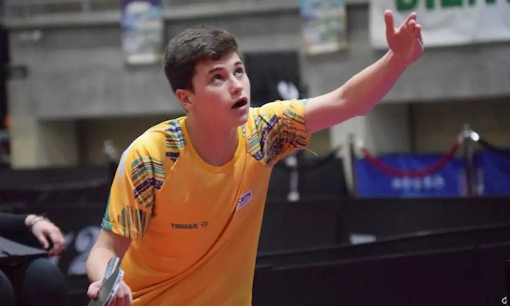 Brasileiro Lucas Romanski, vice-campeão no WTT Contender de Mosquera (Divulgação/WTT)