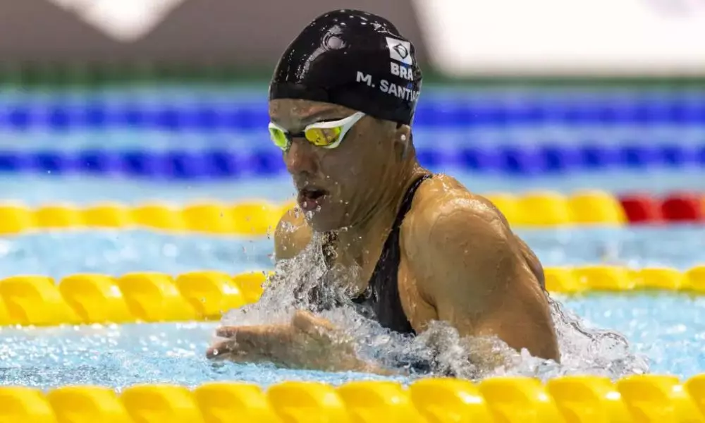 Brasileira Carol Santiago, uma das destaques do Time Brasil no Parapan de Santiago (Alessandra Cabral/CPB)