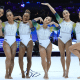 Equipe feminina do Brasil no Campeonato Mundial de ginástica artística com Rebeca Andrade e cia. Elas vão para Santiago-2023