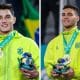 Guilherme Cargnin e Gabriel Falcão dupla medalha de ouro no judô dos jogos pan-americanos de santiago-2023