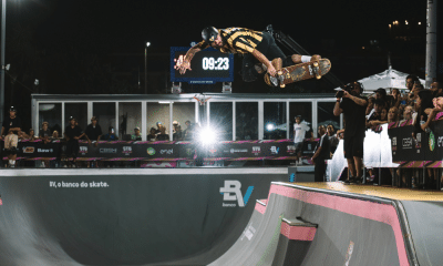 Pedro Barros em aéreo no STU Rio Open de skate