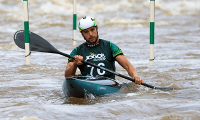 Pepê Gonçalves no K1 do Campeonato Brasileiro de Canoagem Slalom