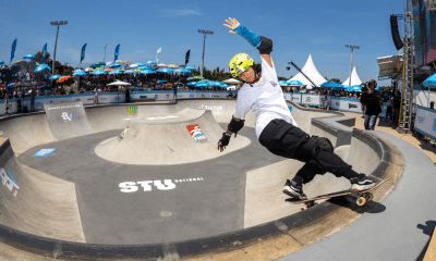 Raicca Ventura em ação no STU National de Criciúma; ela foi um dos destaques do Mundial de skate park, assim como Isadora Pacheco e Dora Varella