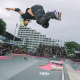 Raicca Ventura no skate park do STU Open