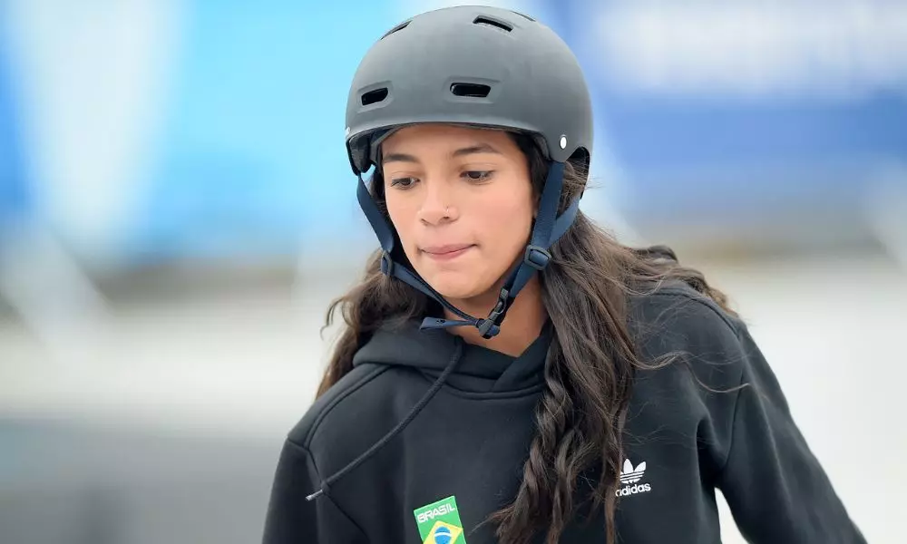 Rayssa Leal na final do skate street feminino dos Jogos Pan-Americanos de Santiago-2023