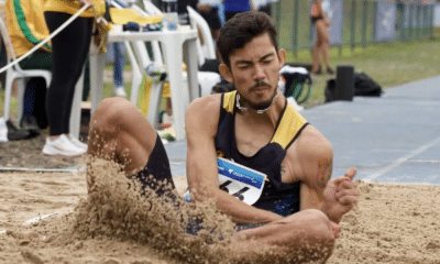 Rodrigo Parreira realiza salto no Meeting Paralímpico de Curitiba