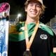 Luigi Cini é medalhista de prata no Mundial de Skate Park. (Foto: Elisa Conde / CBSK)