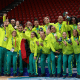 Seleção Feminina de basquete do Brasil no pódio dos Jogos Pan-Americanos de Santiago-2023
