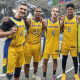 Seleção Masculina de Basquete 3x3 do Brasil após vitória nos Jogos Pan-americanos de Santiago 2023 (Foto: Divulgação/CBB)