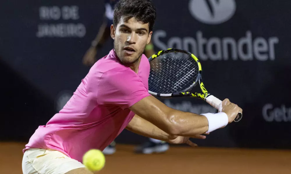 Carlos Alcaraz no Rio Open