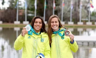 Ana Marcela Cunha Viviane Jungblunt águas abertas maratona aquática santiago 2023 medalha prata ouro bronze Viviane Jungblut Vivi Jungblut Pan
