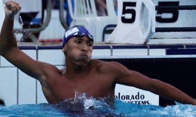 Alan Nicholas Gomes nao avança às finais da Copa do Mundo de Berlim de natação. (Foto: nick__gomes/Instagram)