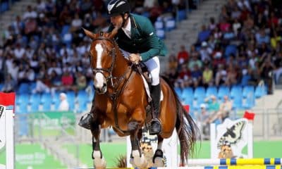 Márcio Carvalho Jorge segue como destaque entre os brasileiros no hipismo CCE do Pan-Americano de Santiago (Foto: Marcelo Carnaval)
