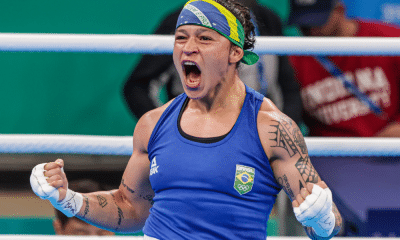 Bia Ferreira comemora ouro nos Jogos Pan-Americanos Santiago-2023