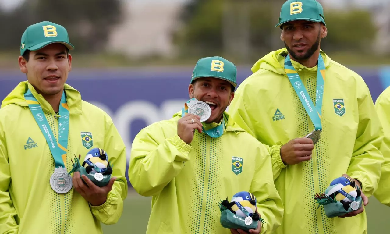 Brasil Colômbia final medalha de ouro medalha de prata beisebol pan jogos pan-americanos santiago 2023