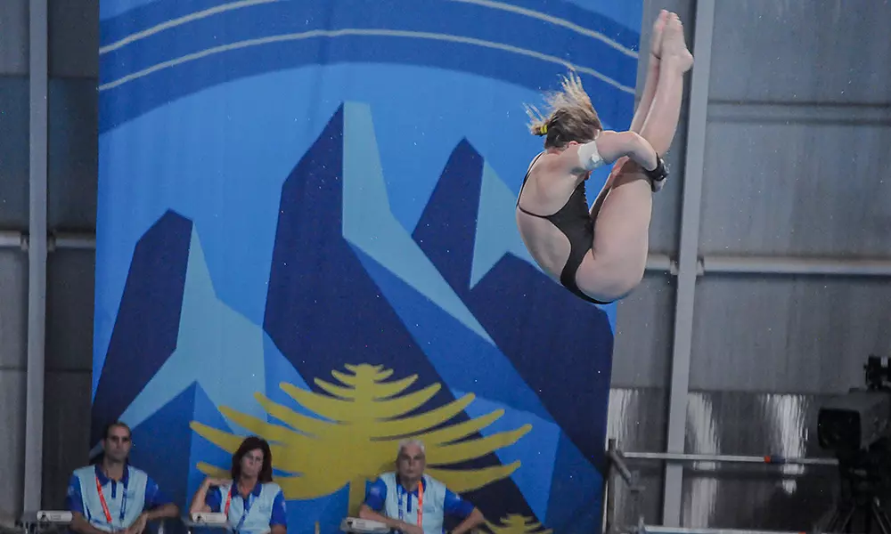 Caeli McKay Saltos ornamentais plataforma 10m santiago 2023 final