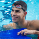 Guilherme Costa, o Cachorrão, na piscina dos Jogos Pan-Americanos Santiago 2023