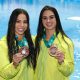 Ingrid de Oliveira Giovanna Pedroso bronze saltos Pan Santiago 2023