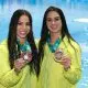 Ingrid de Oliveira Giovanna Pedroso bronze saltos Pan Santiago 2023