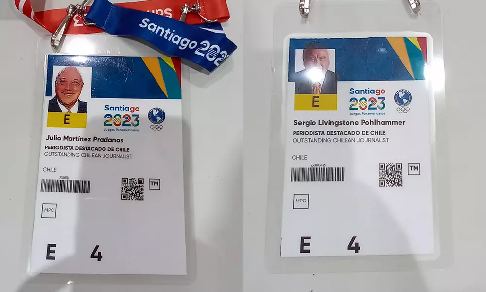 Jogos Pan-Americanos Santiago 2023 homenagem jornalistas jornalismo jornalista