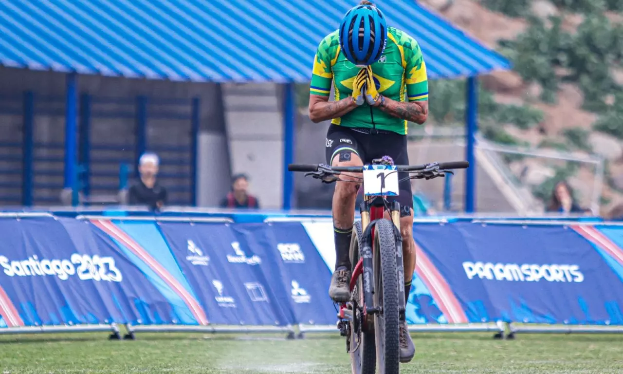Raíza Goulão MTB medalha de bronze santiago 2023 jogos pan-americanos ciclismo mountain bike