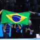 Rebeca Andrade e Flávia Saraiva no Mundial de ginástica artística