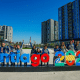 Equipe de Saltos ornamentais do brasil na vila dos atletas dos Jogos Pan-Americanos de Santiago 2023