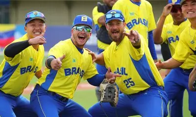 Felipe Rogerio beisebol santiago 2023 jogos pan-americanos Brasil Venezuela