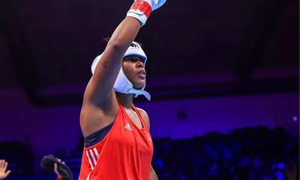 Viviane Pereira nos jogos Pan-Americanos Santiago 2023