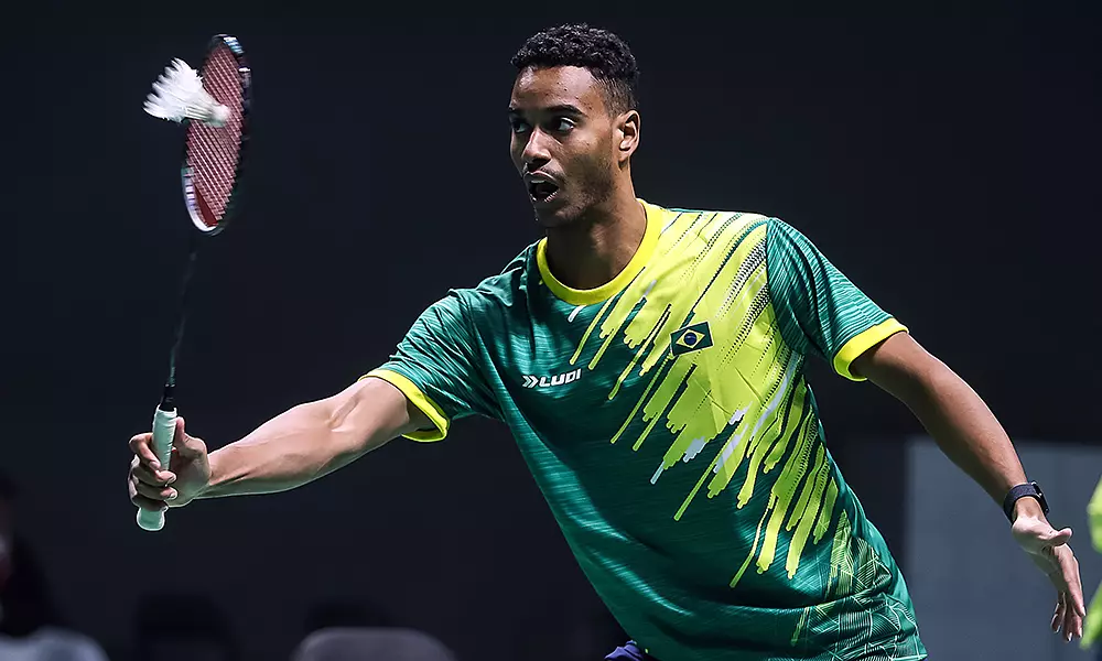 Ygor Coelho badminton Santiago 2023, paris-2024