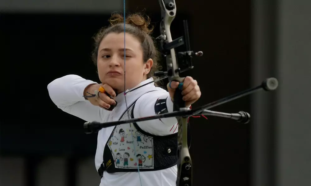 Ana Machado Pan de Santiago-2023. vaga no tiro com arco em Paris-2024 pan ouro prata pan