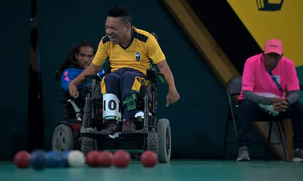 José Oliveira Chagas vs Omar Hayard jogos parapan-americanos bocha BC1 josé carlos chagas