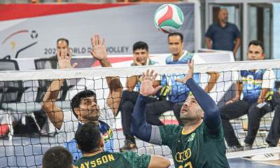 Brasil vs Índia na Copa do Mundo de vôlei sentado