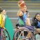 Brasil e Colômbia basquete em cadeira de rodas jogos parapan-americanos de Santiago-2023