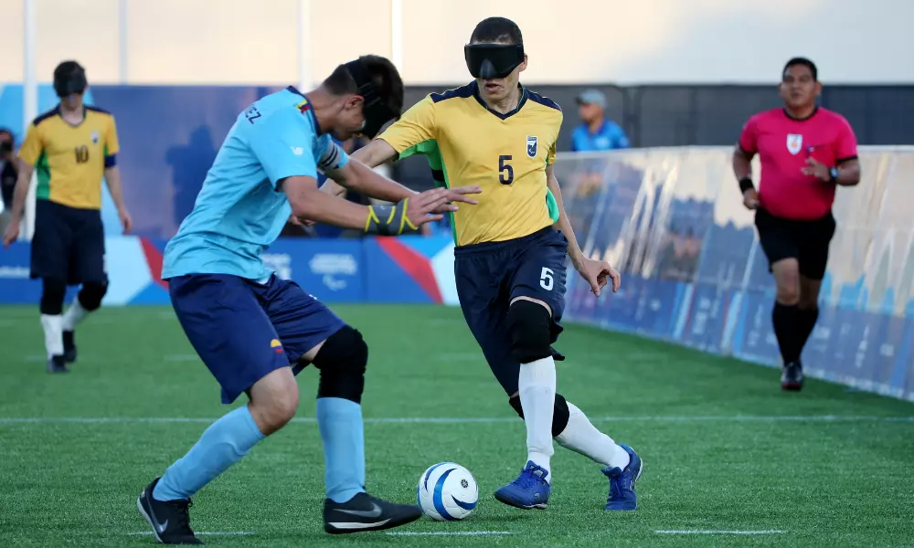 Brasil x Colômbia - final Futebol de cegos dos Jogos Parapan-Americanos de Santiago-2023