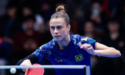 Bruna Takahashi na final do tênis de mesa dos Jogos Pan-Americanos de Santiago-2023