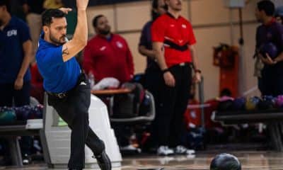 Brasileiro Marcelo Suartz em ação no Pan de Santiago (Rafael Bello/COB)