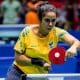 Aline Ferreira é uma das convocadas para o Parapan de Santiago (Foto: Miriam Jeske/CBTM)