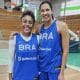Seleção brasileira de basquete feminino embarca para período de treinamentos em Portugal, de olho no Pré-Olímpico (Divulgação/CBB)